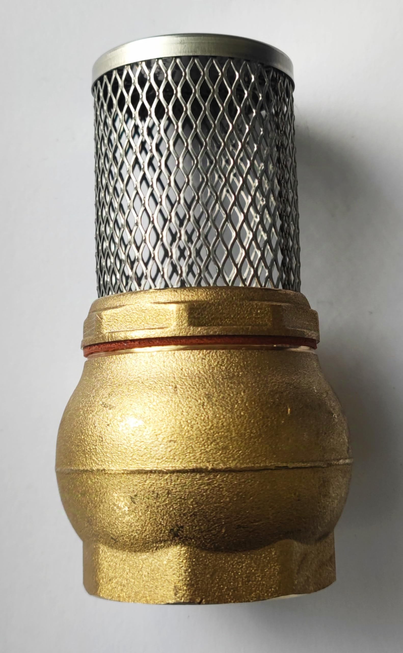 1 1/2" Fußventil mit Edelstahl-Saugkorb (ca. 45mm IG) (Bild für) 1 1/2" Fußventil mit Edelstahl-Saugkorb (ca. 45mm IG)